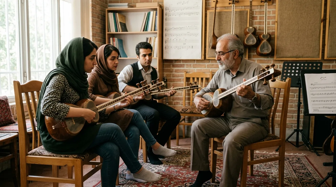 کلاس تار برای مبتدی