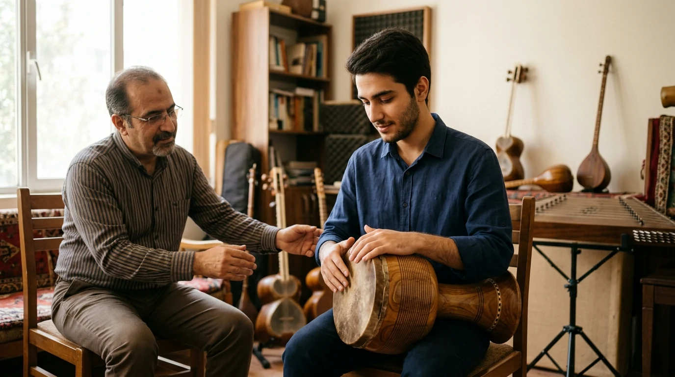 کلاس تنبک برای مبتدی