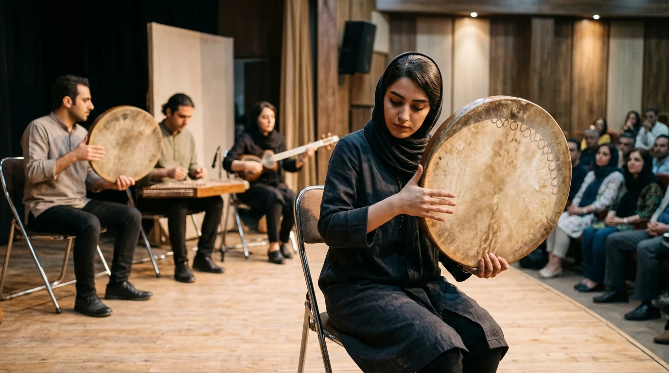 دف انفرادی یا گروهی